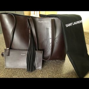 YSL Vintage Leather Tote 👜